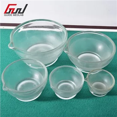 ظرف تبخیر شیشه ای 90 میلی متر